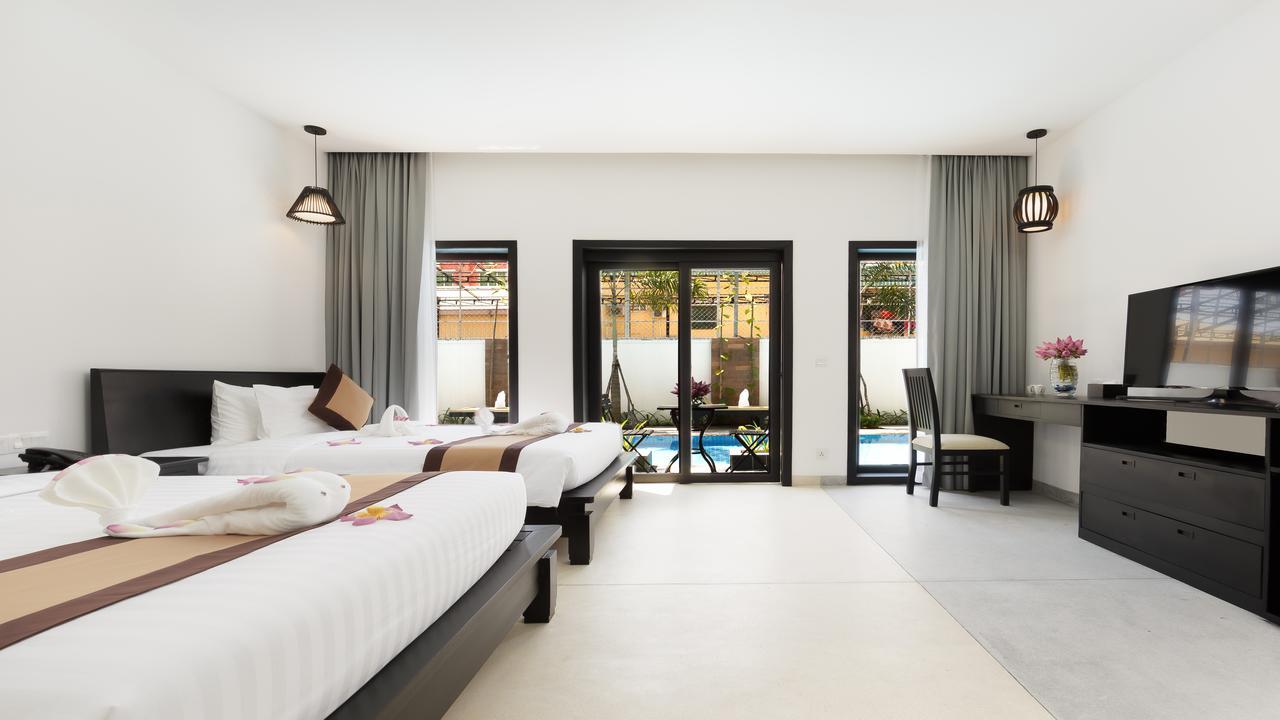 Aroma Angkor Boutique Hotel Siem Reap Esterno foto